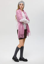 Load image into Gallery viewer, Plain Wool Scarf and Shawl
