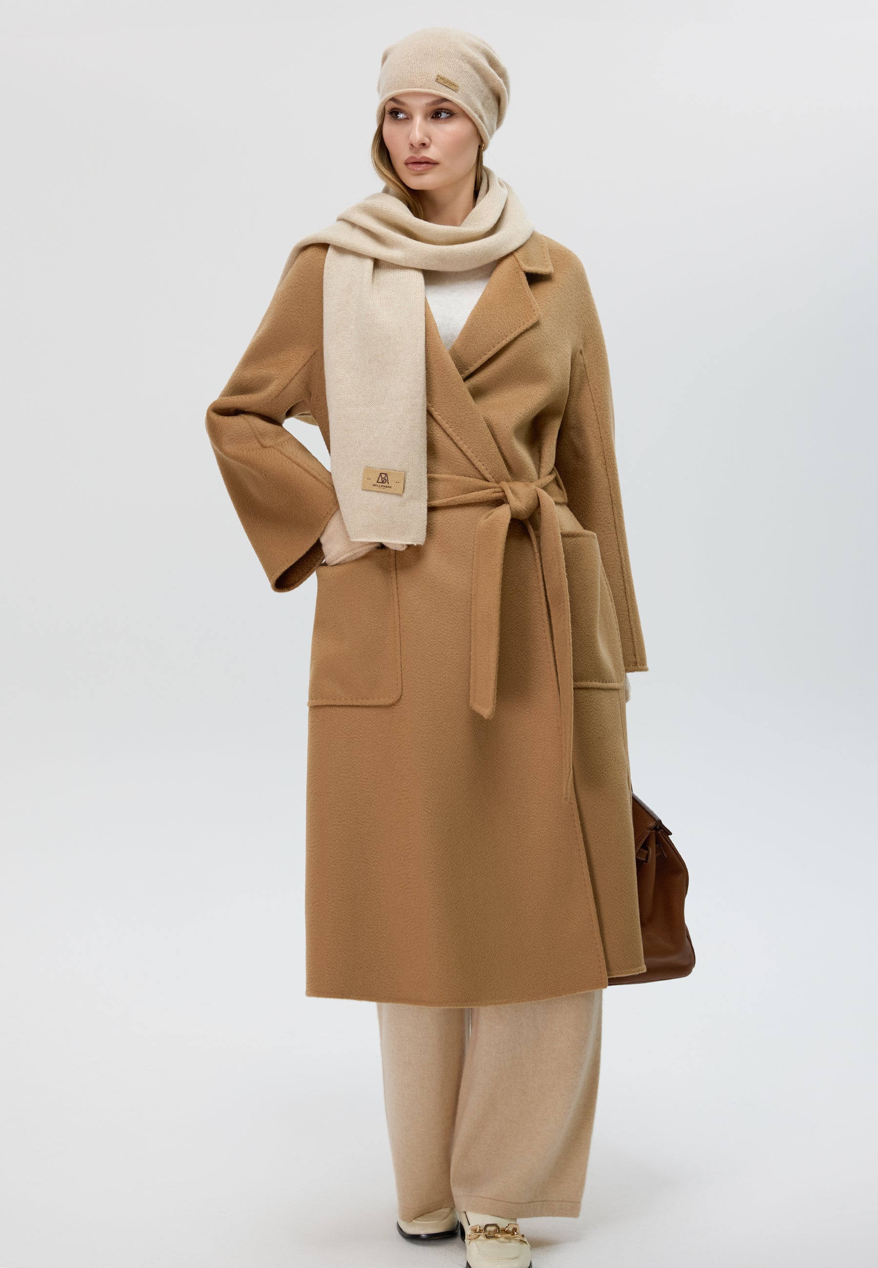 Double-Layer Cashmere Beanie