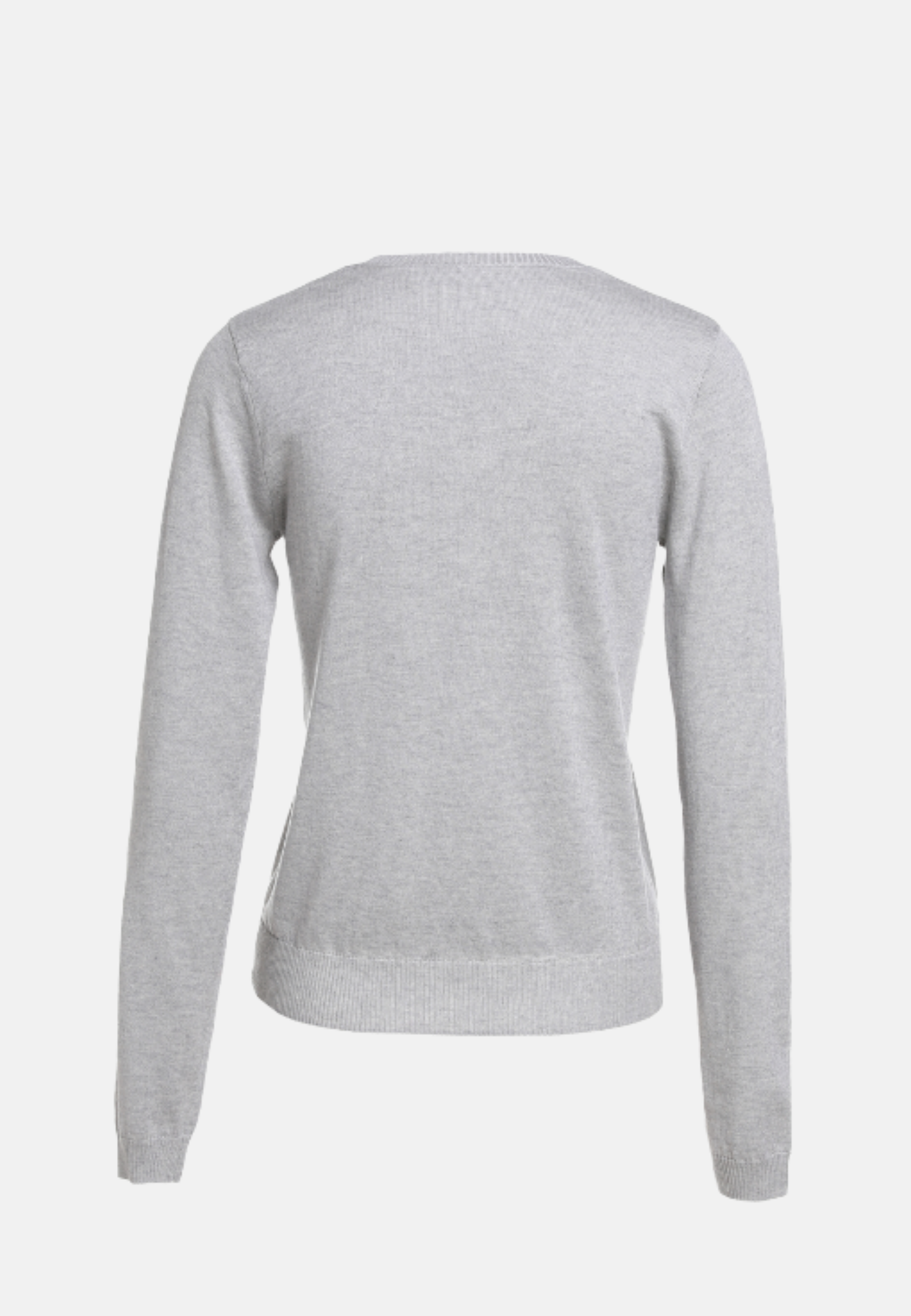 Silk Cashmere V Neck Long Sleeves Slim Fit T-Shirt