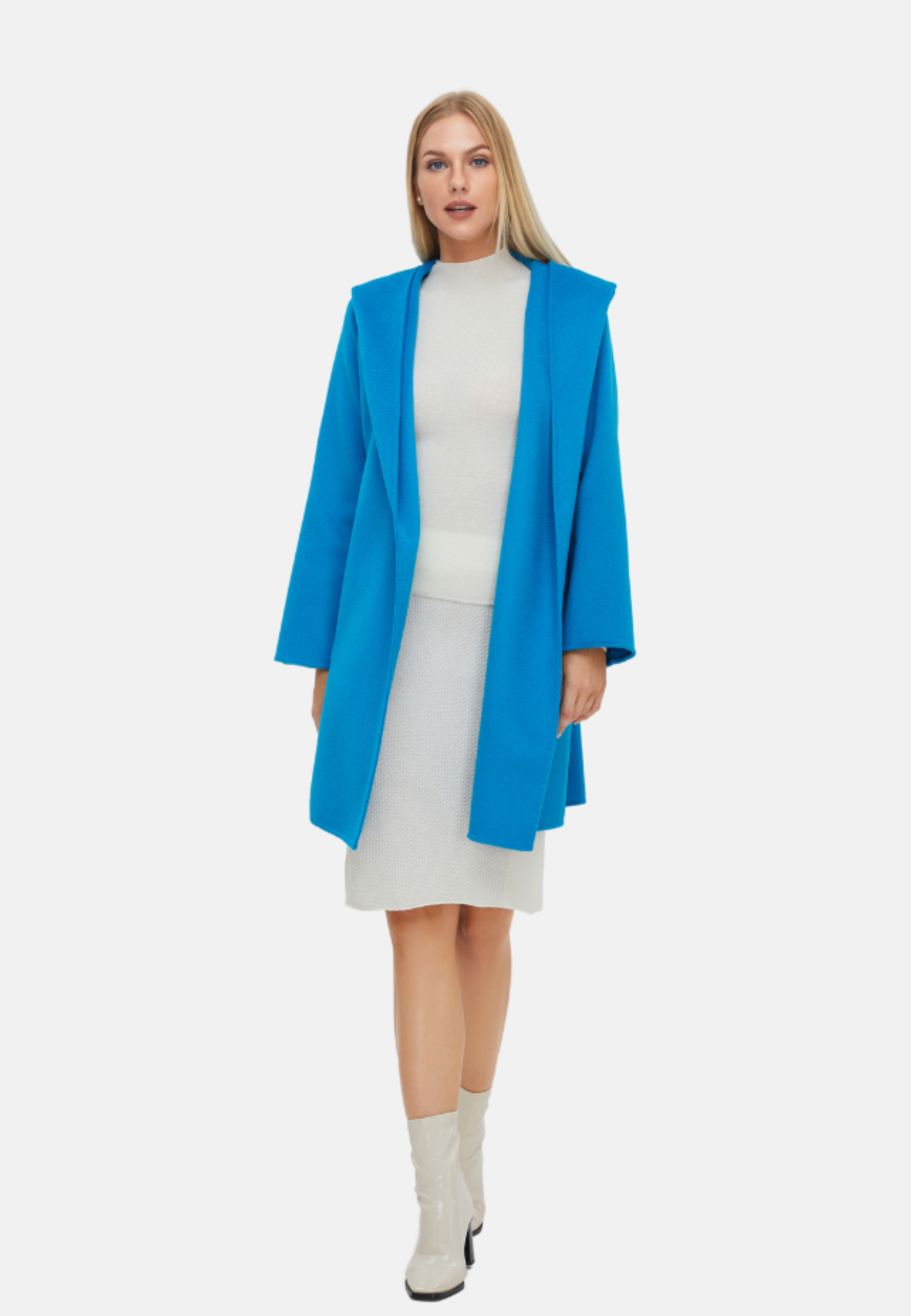 Women's Wool Hooded Coat