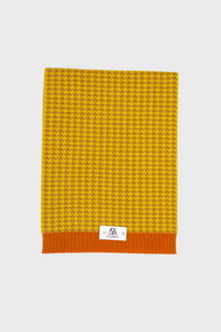 Houndstooth Cashmere Ribbed Scarves1635895884415218