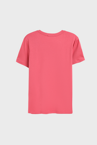 Silky Cotton V Neck  T-Shirt1736074955243762