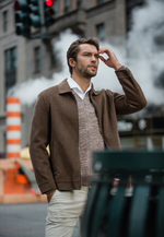 Load image into Gallery viewer, Charming Zip-Up Merino Blend Blouson
