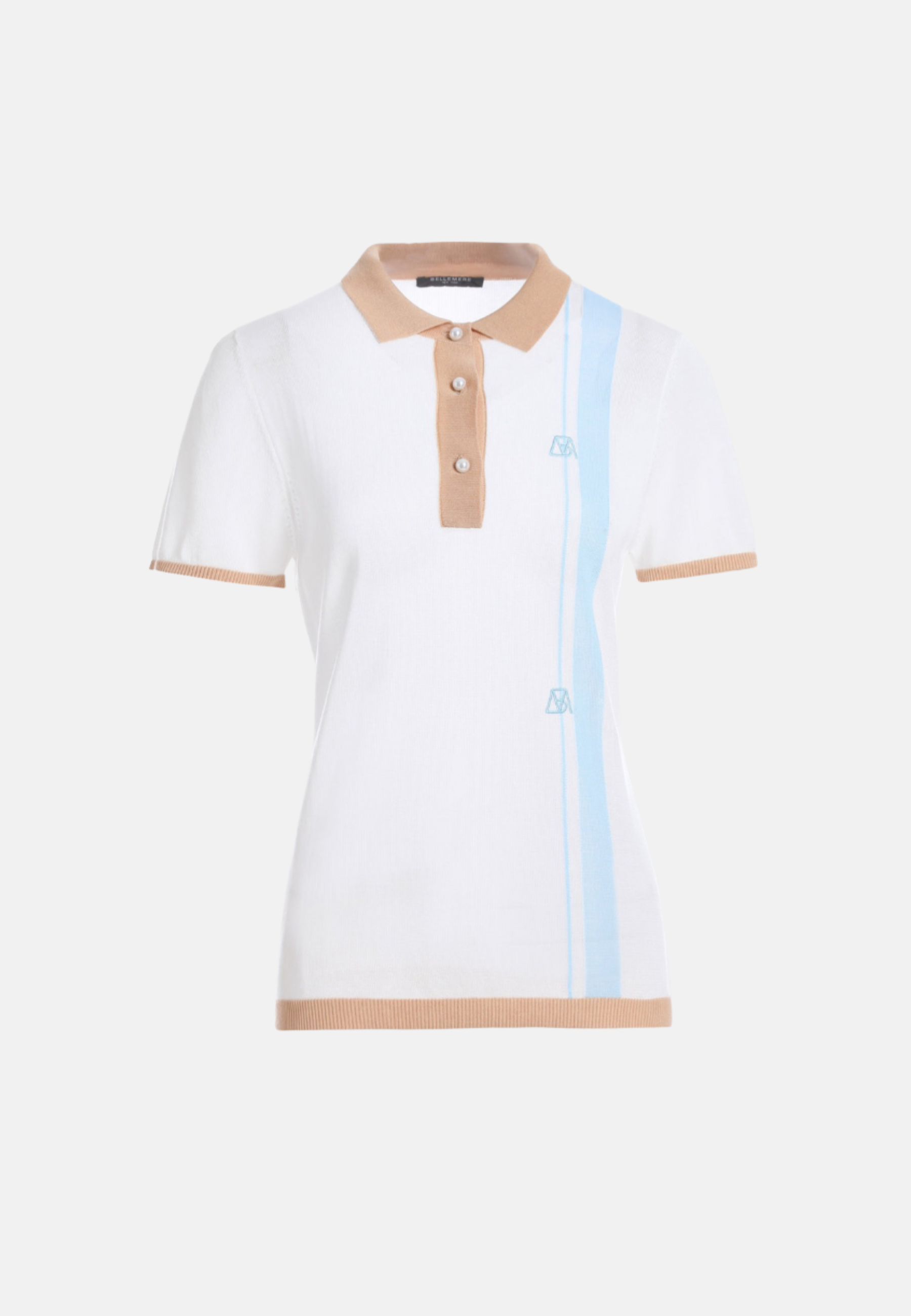 Tencel Color Block Polo