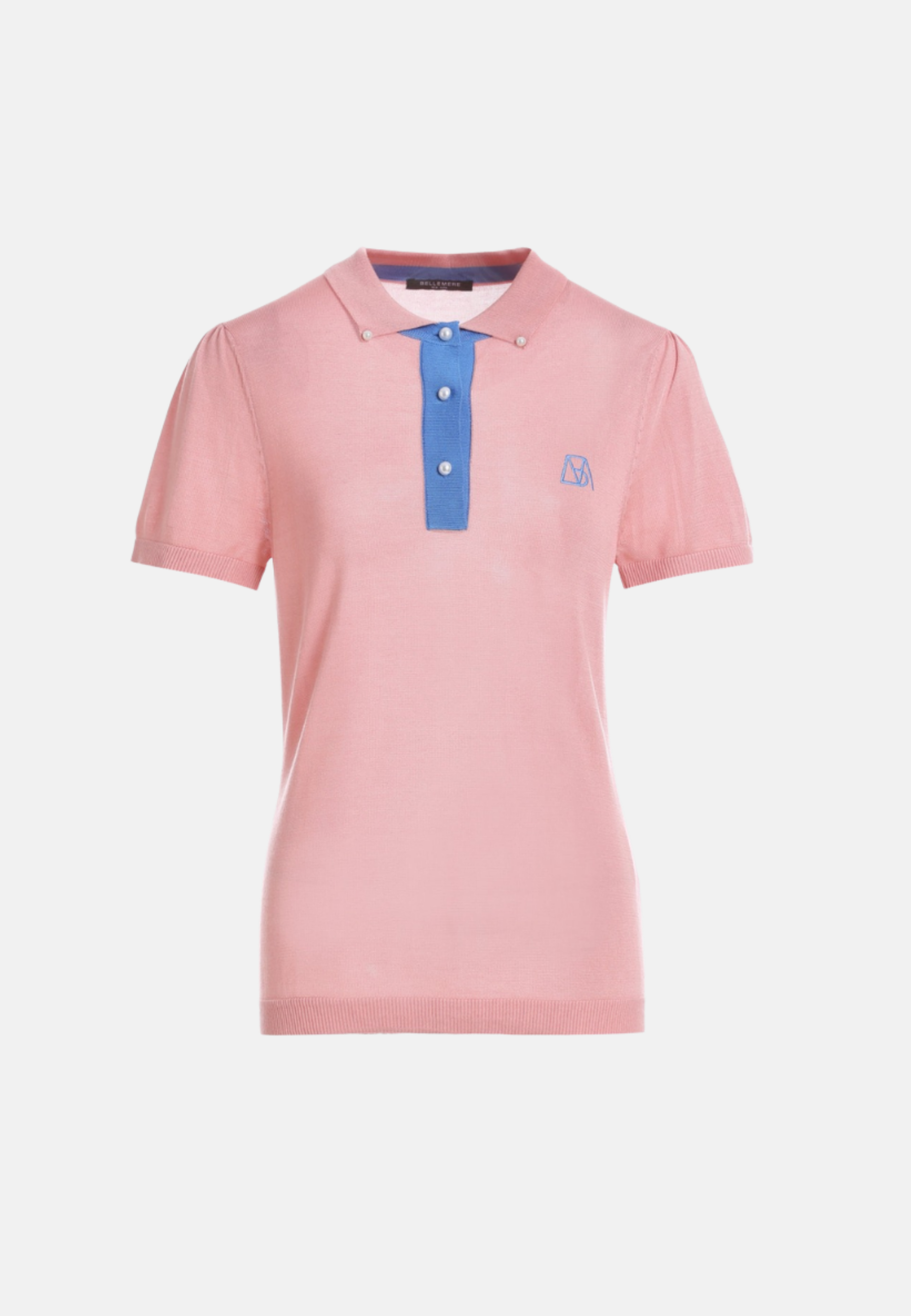 Women’s Chic Two-Tone Tencel Polo