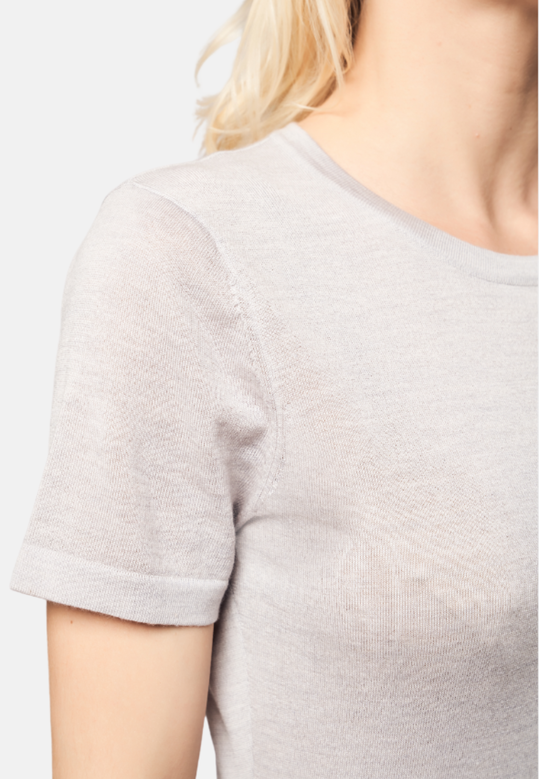 Silk Cashmere T-Shirt Dress