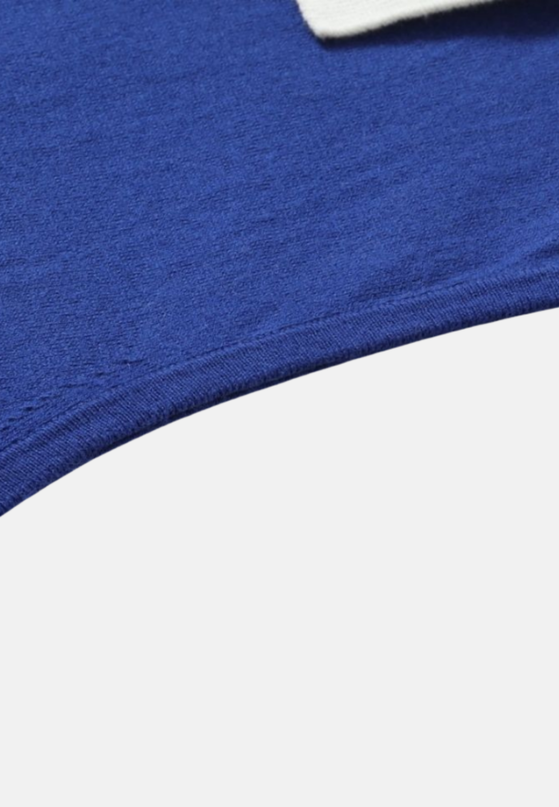 Cotton Cashmere Sleeveless Polo Shirt