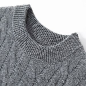 Rich Cable-Knit Merino Sweater1933234122899698