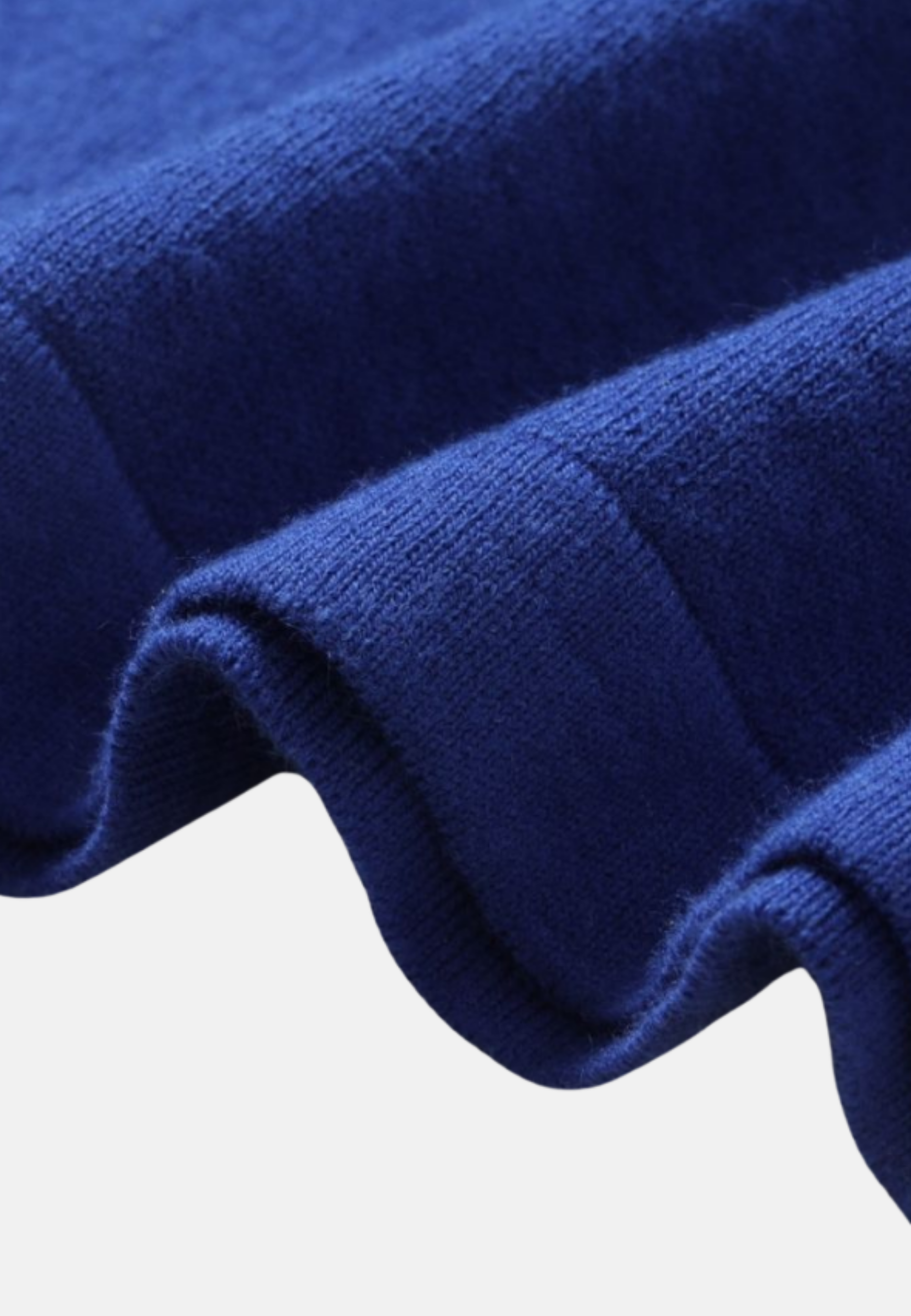 Cotton Cashmere Sleeveless Polo Shirt