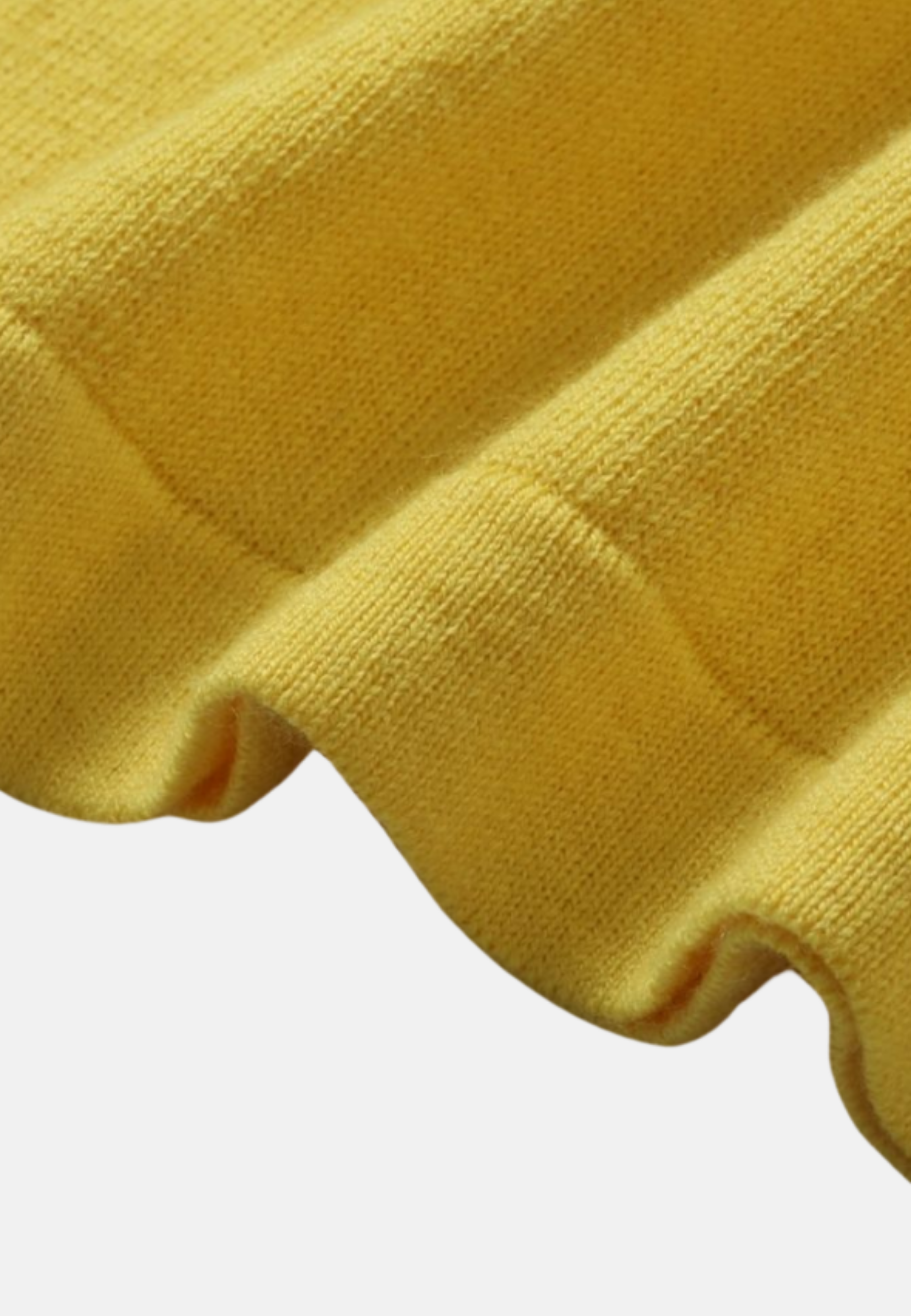 Cotton Cashmere Sleeveless Polo Shirt