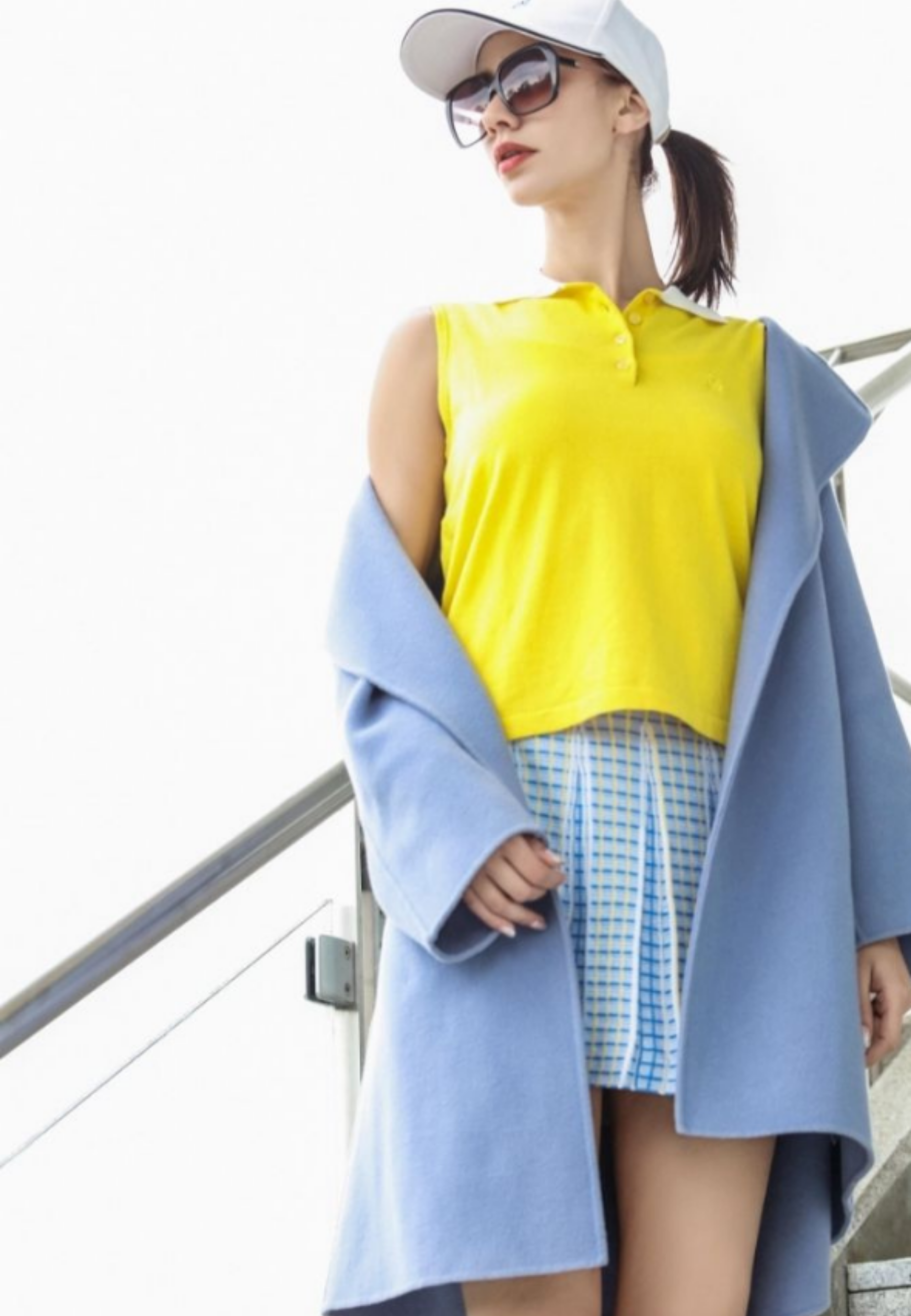 Stylish Tencel Mini-Skirt