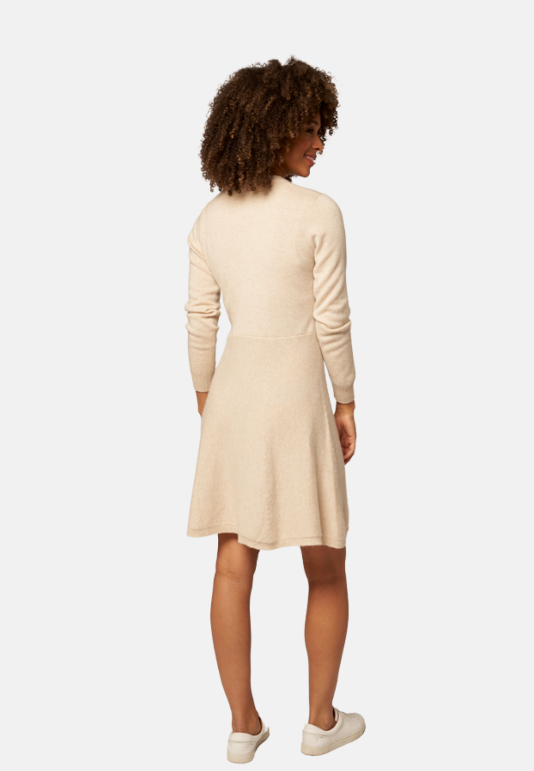 Majestic Cashmere Bow Dress