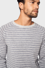 将图片加载到图库查看器，Aesthetic Striped Cashmere Sweater
