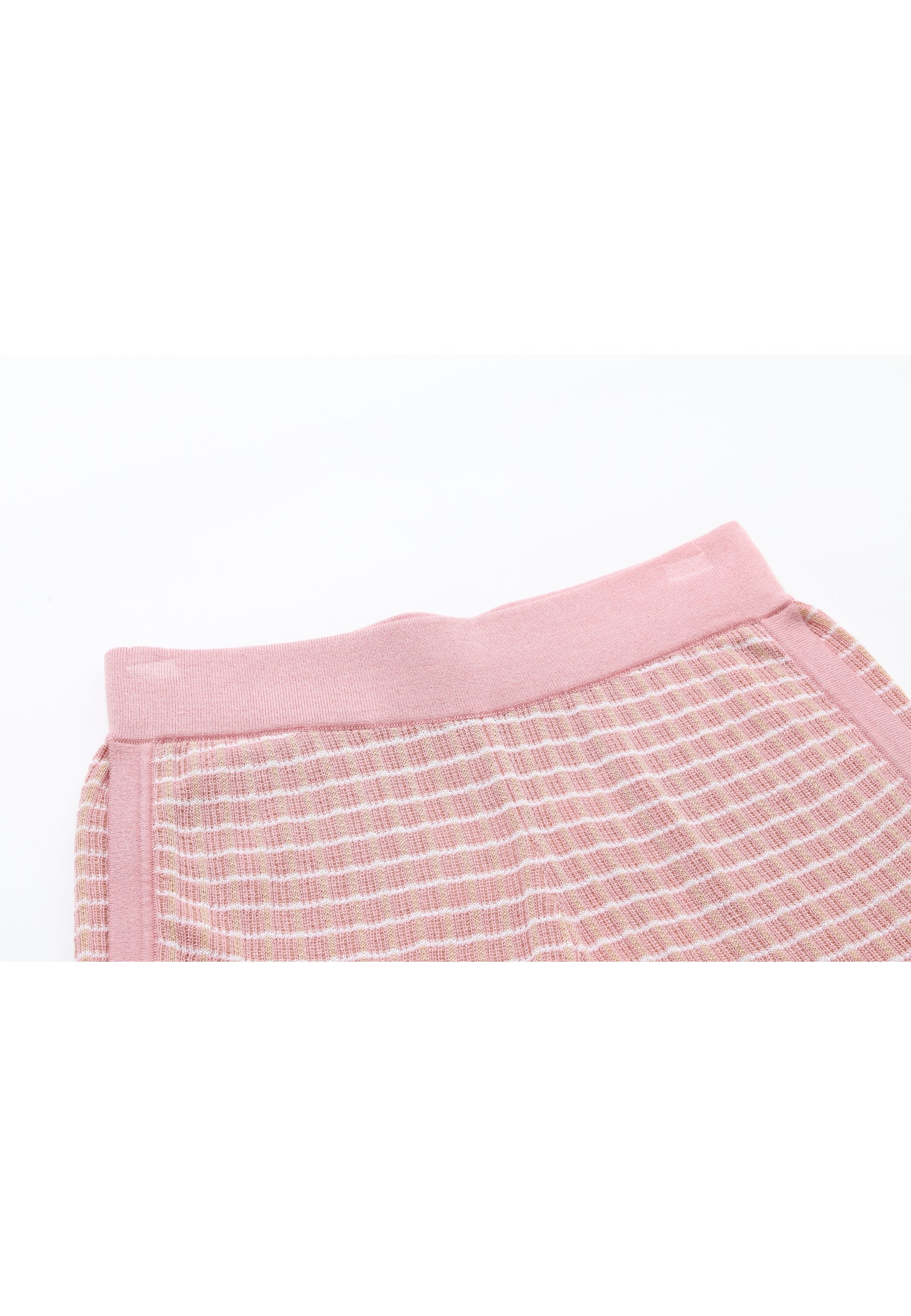 Tweed Tencel Pleated Pants