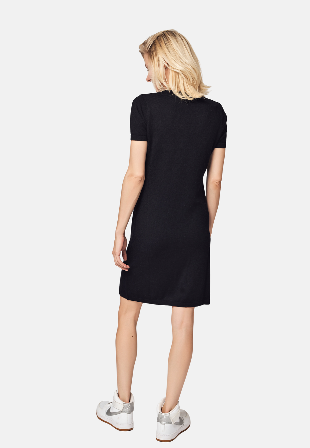 Robe t-shirt en laine mérinos