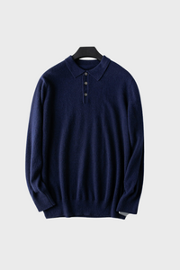 Cashmere Polo Sweater1336084650377458