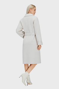 Belted Merino Overcoat235782617301234