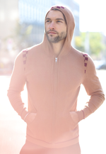 Lade das Bild in den Galerie-Viewer, Men's Merino and Cotton Checker Print Tracksuit
