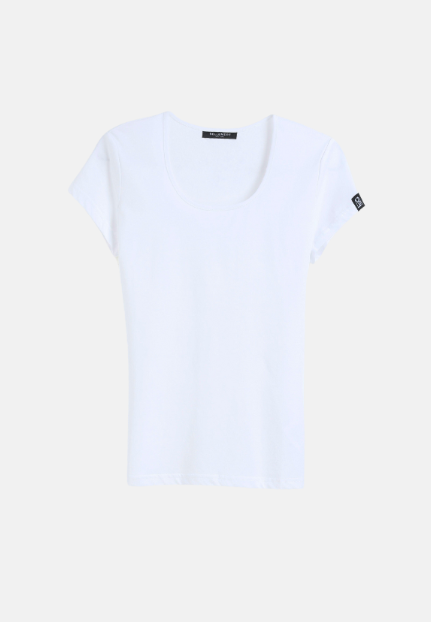 Posh Women's Cotton U Sharp Slim Fit T-Shirt (135g)