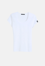 Load image into Gallery viewer, Posh Women&#39;s Cotton U Sharp Slim Fit T-Shirt (135g)
