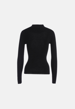 Lade das Bild in den Galerie-Viewer, Fitted Mock-Neck Merino Sweater
