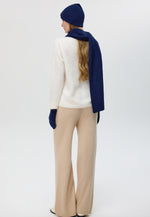 Load image into Gallery viewer, Flat-Ribbed Knit Merino Wool Hat
