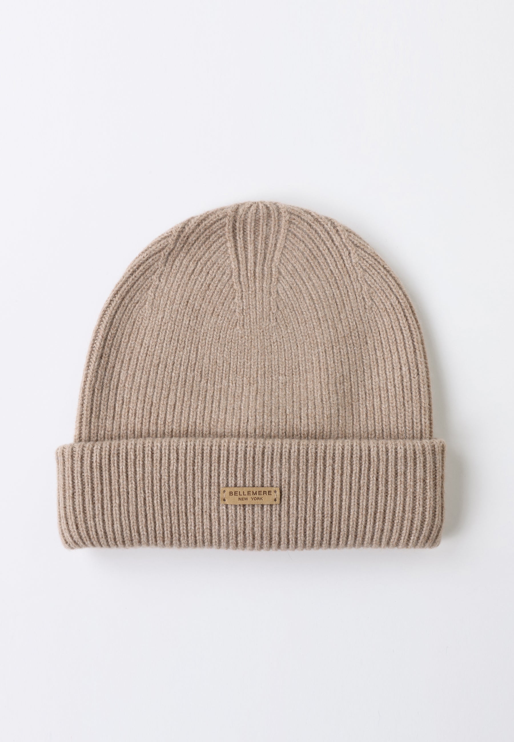 Ribbed Lambswool Beanie
