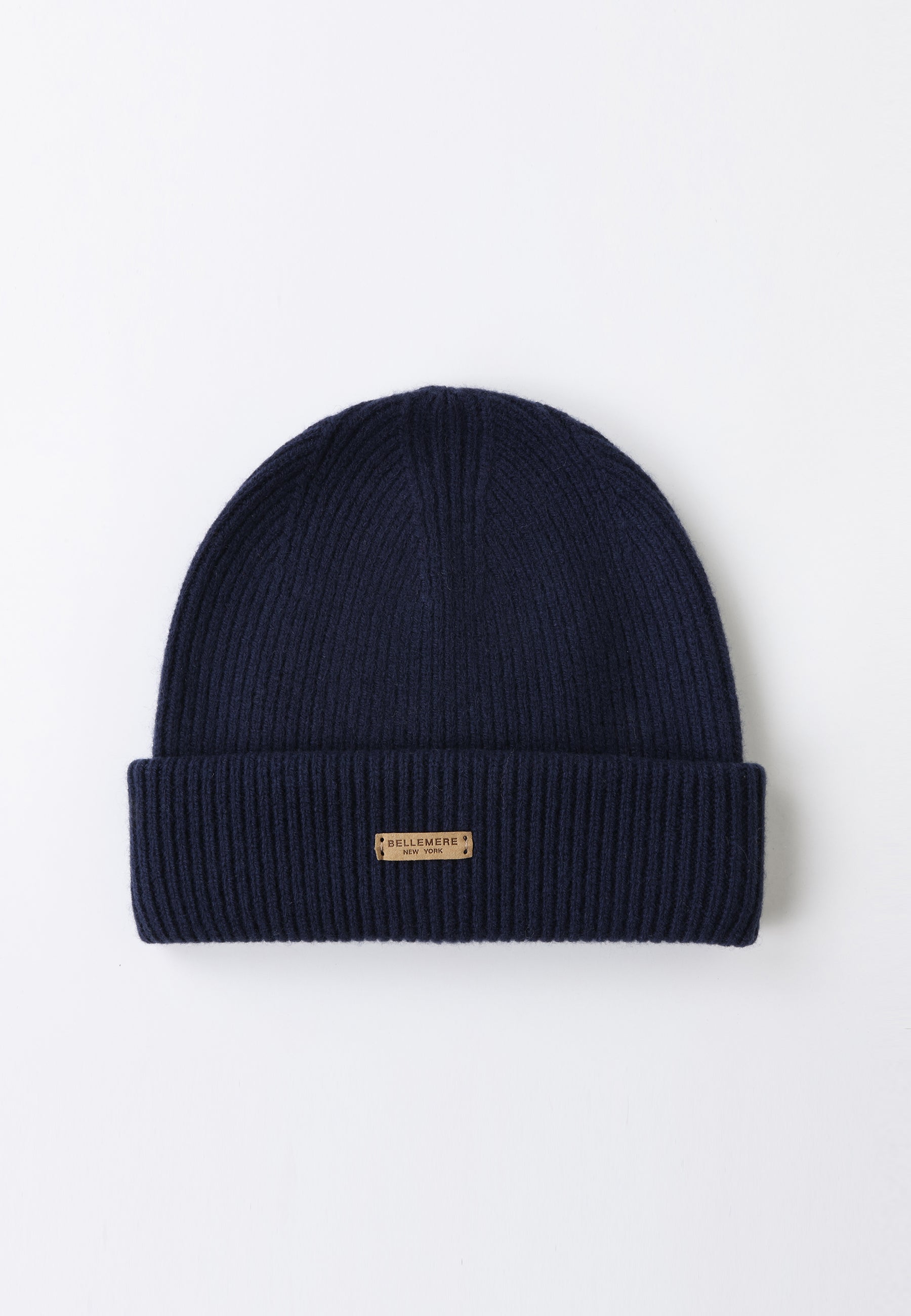 Ribbed Lambswool Beanie