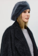 Load image into Gallery viewer, Brushed Pure Cashmere Beret
