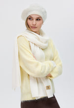 Load image into Gallery viewer, Brushed Pure Cashmere Beret
