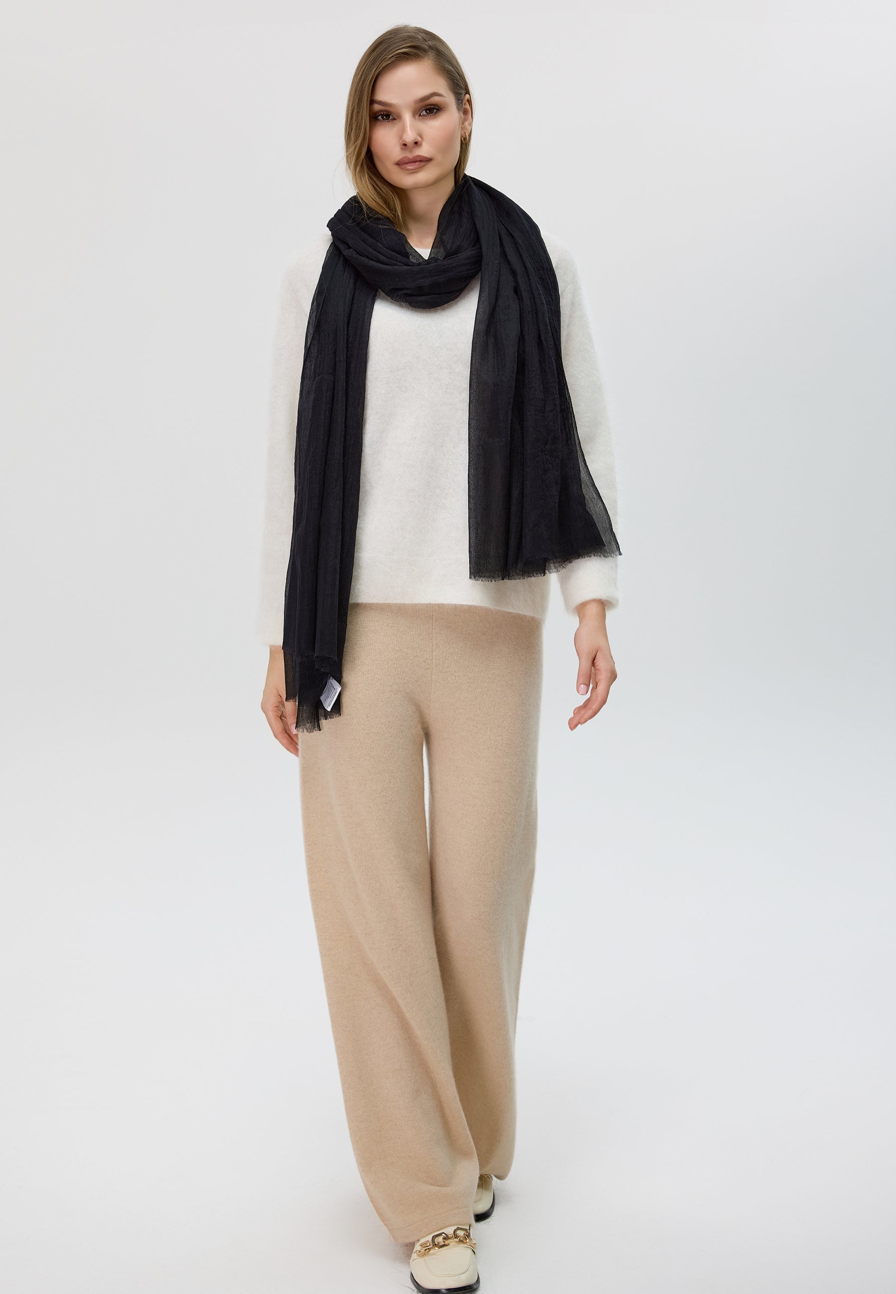 Ultra Thin Women Cashmere Scarf