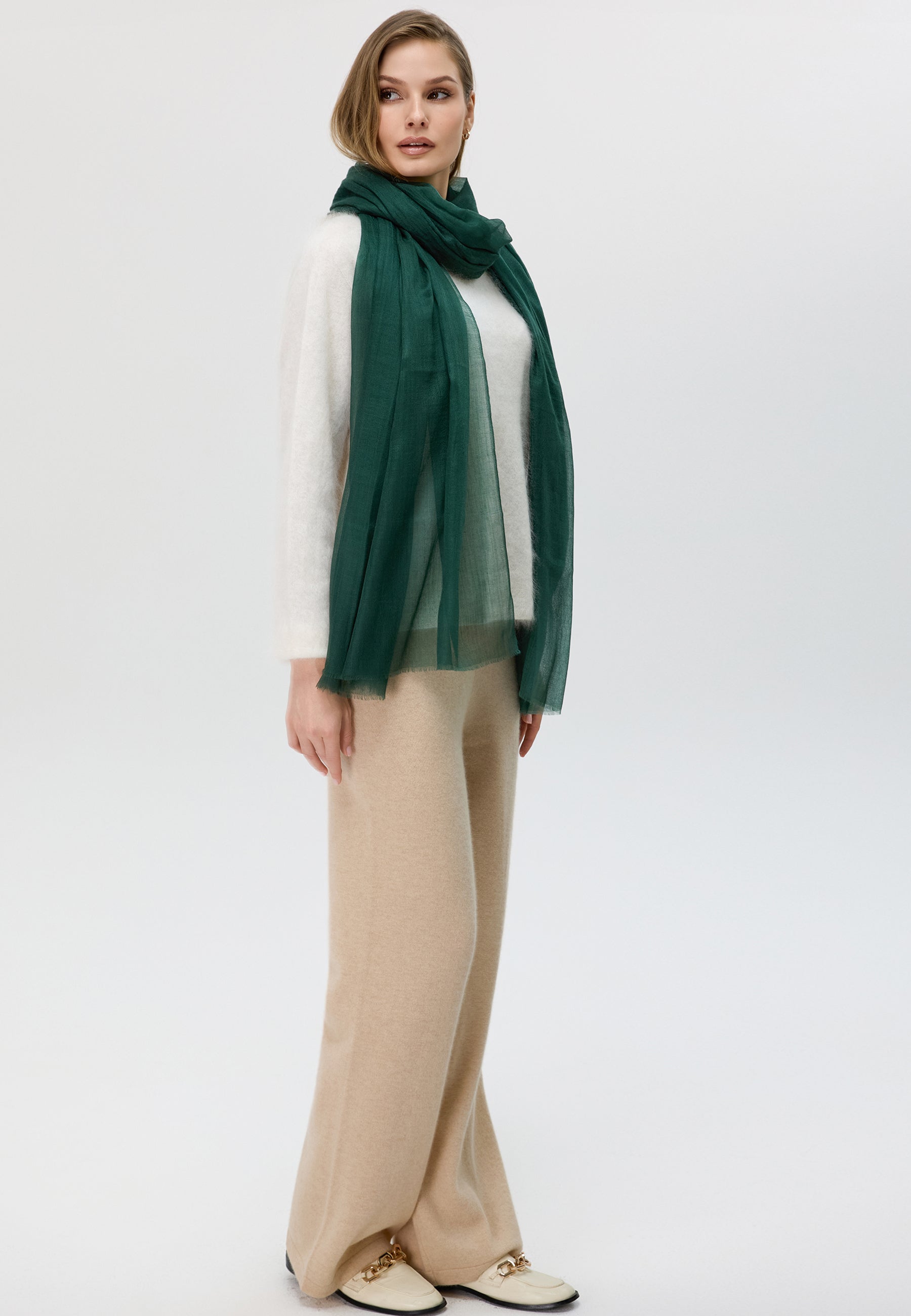 Ultra Thin Women Cashmere Scarf