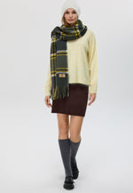 Load image into Gallery viewer, Classic Checker Lambswool Shawl
