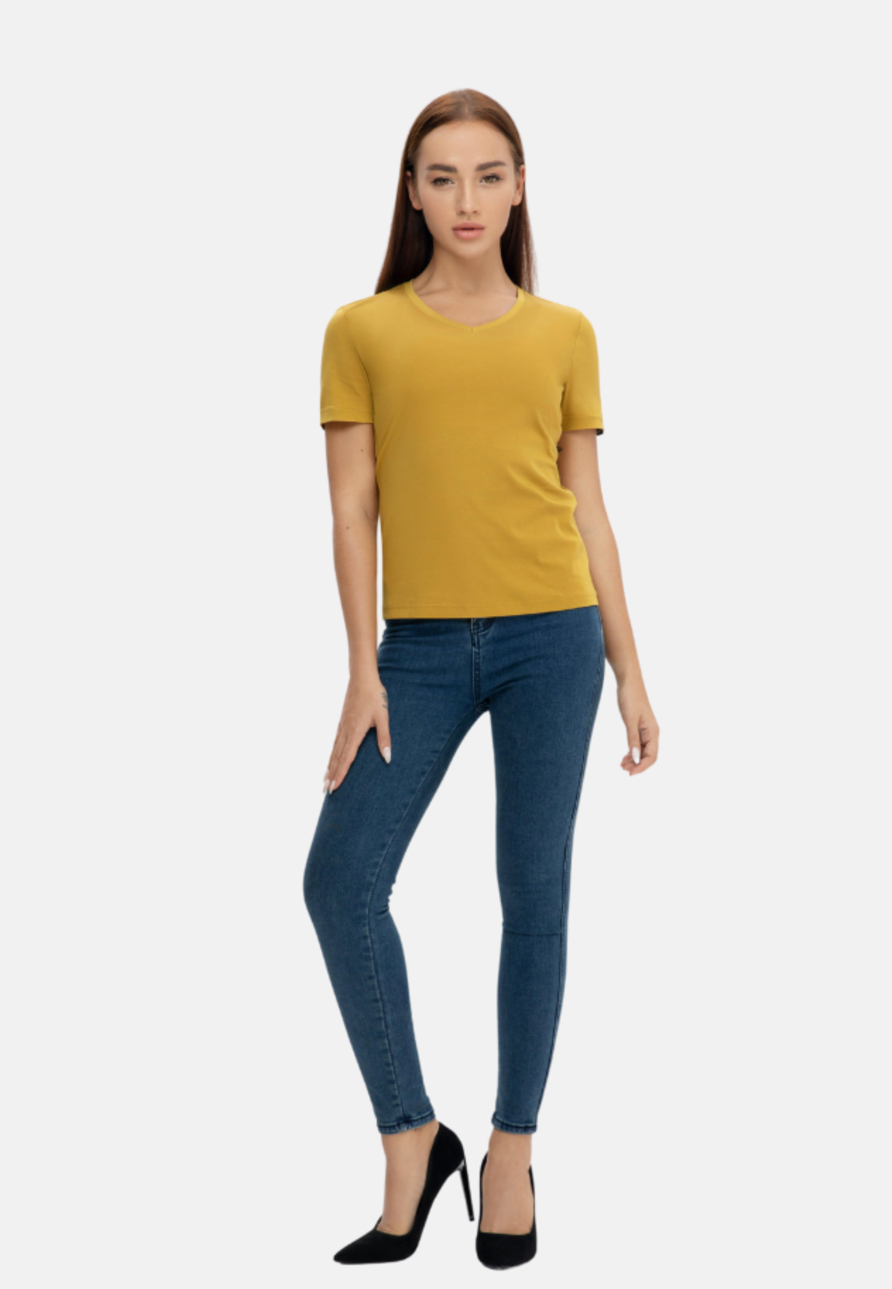 Grand Crew-Neck Cotton Slim Fit T-Shirt (160g)