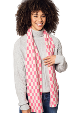 Load image into Gallery viewer, Modern Checkered Cashmere Scarf
