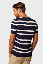 Load image into Gallery viewer, Striped Short-Sleeve T-Shirt
