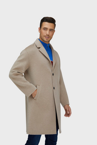 Dazzling Wool-Blend Overcoat1036068052631794