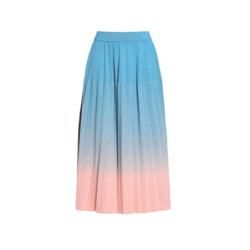 Women's Bottoms, Merino Wool, Gradient Skirt