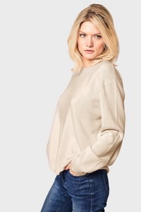 Sabrina Boat Neck Merino-Cashmere Sweater536085119418610