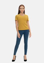 Load image into Gallery viewer, Grand Crew-Neck Cotton Slim Fit T-Shirt (160g)
