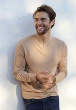Load image into Gallery viewer, Men's Merino Half-Zip Pullover
