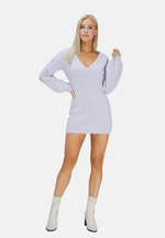Load image into Gallery viewer, Mini Merino Cashmere Sweater Dress
