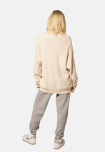 Charger l&#39;image dans la galerie, Diamond Knit Turtleneck Cashmere Sweater
