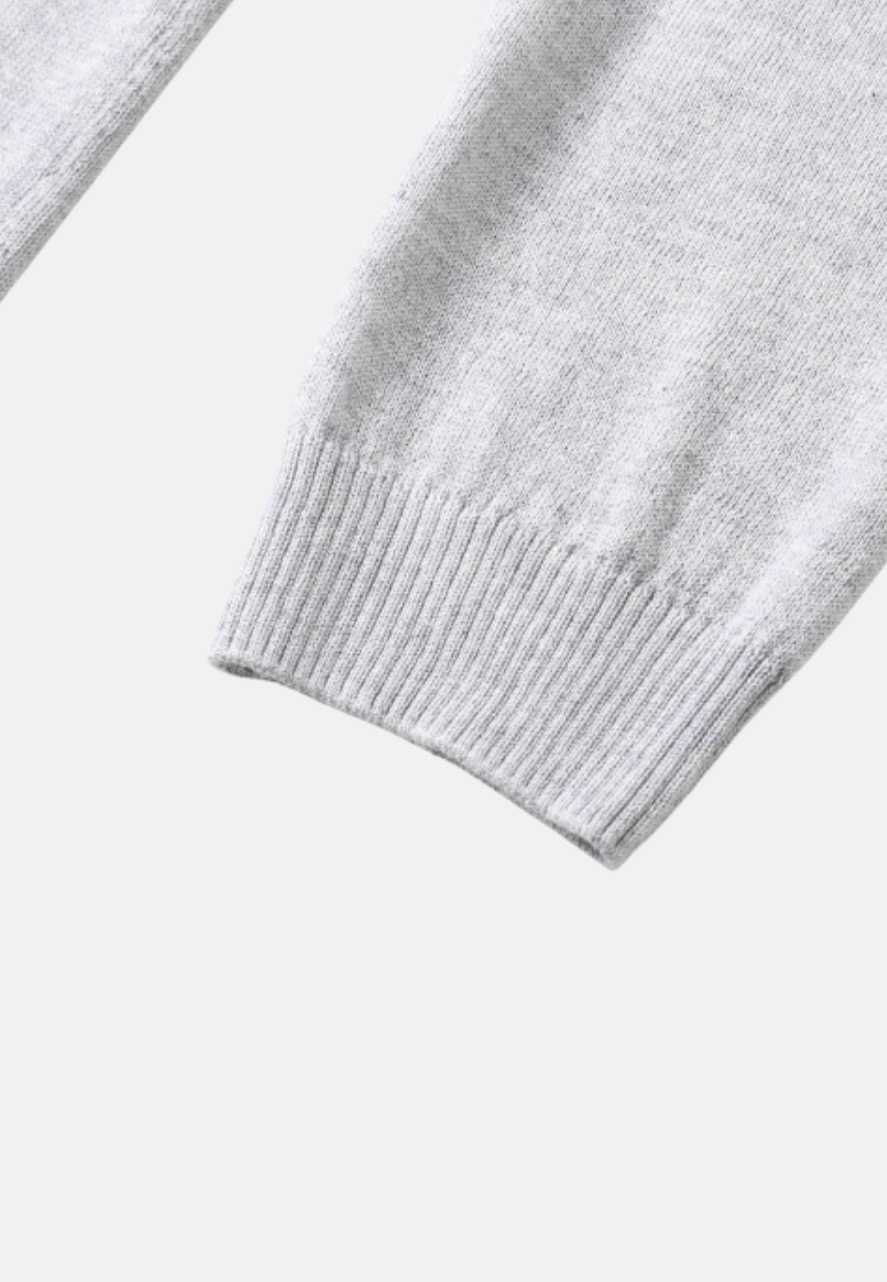 Silk Cashmere V Neck Long Sleeves Slim Fit T-Shirt