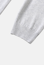 Lade das Bild in den Galerie-Viewer, Silk Cashmere V Neck Long Sleeves Slim Fit T-Shirt
