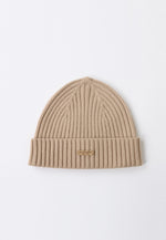 Load image into Gallery viewer, Flat-Ribbed Knit Merino Wool Hat
