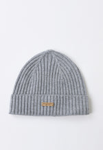 Load image into Gallery viewer, Flat-Ribbed Knit Merino Wool Hat
