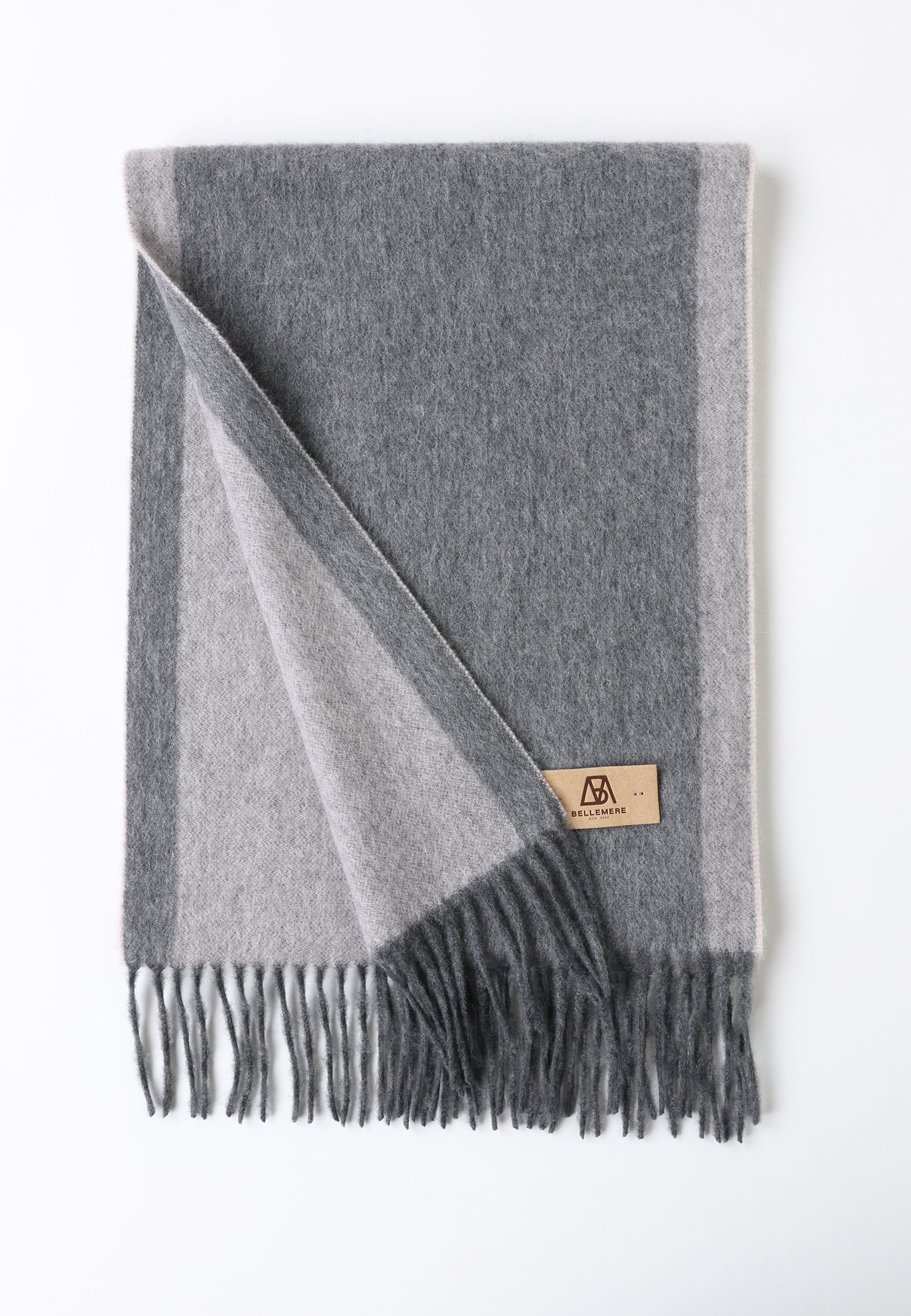 Duo-Color Cashmere Scarf