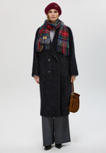 Load image into Gallery viewer, Checker Cashmere Plaid Scarf
