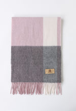 Load image into Gallery viewer, Checker Cashmere Plaid Scarf
